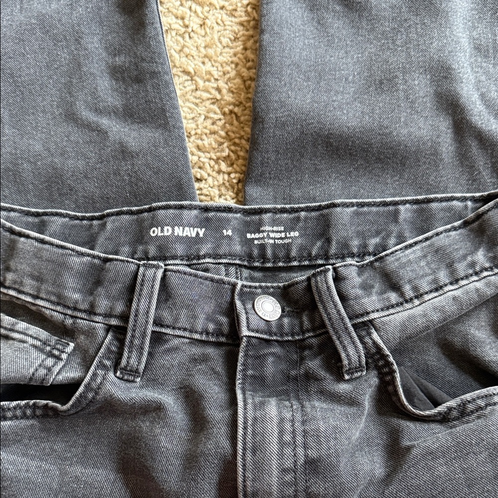 Old Navy Charcoal Denim Pants